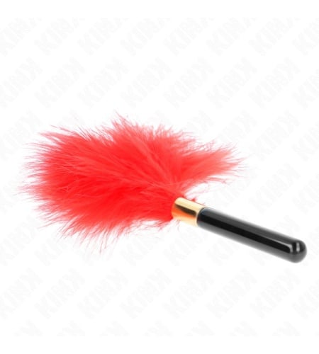 Pluma Roja de Cosquillas