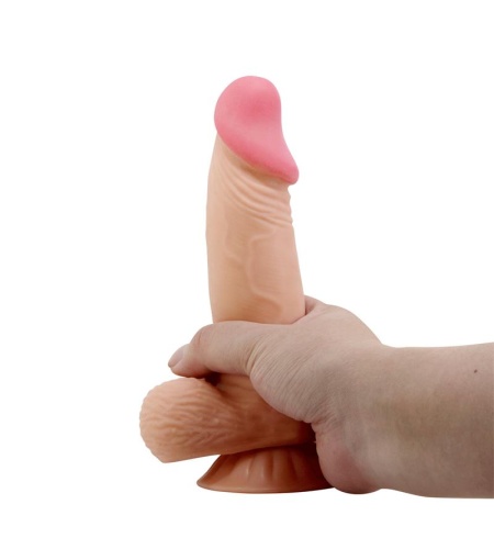 Consolador Piel real 19 cm
