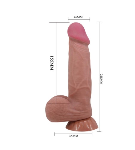 Dildo Simil Piel - Skin Dildo 21 cm
