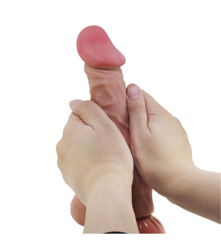 Dildo SLIDING SKIN 24 cm Simil Piel