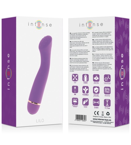 Vibrador G-spot Lilo color Lila