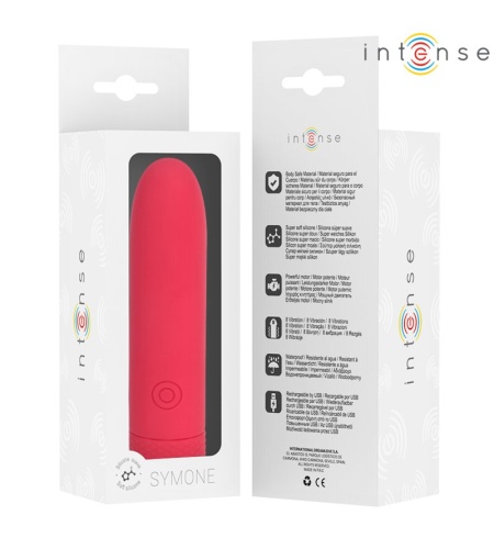Bala Vibradora USB Recargable Roja