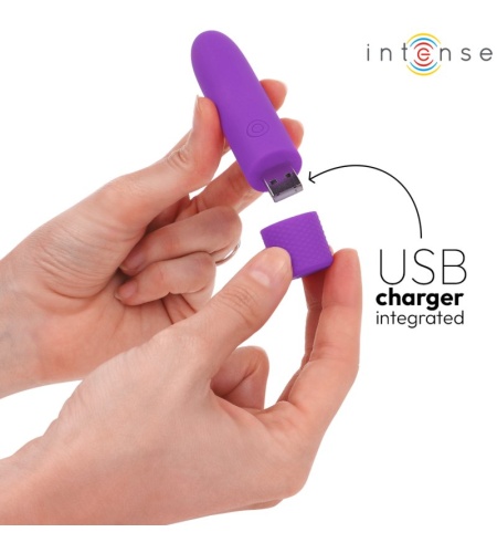 Vibrador USB Recargable de Silicona