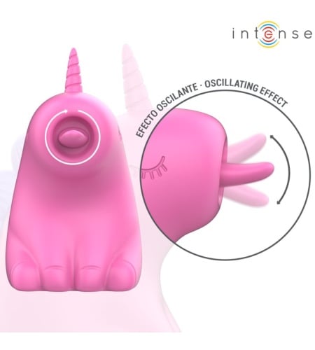 Unicornio Vibrador con Lengua Estimulante