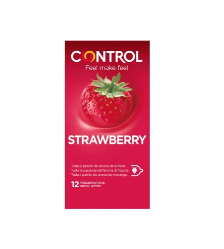 Preservativos Control de fresa 12 unidades