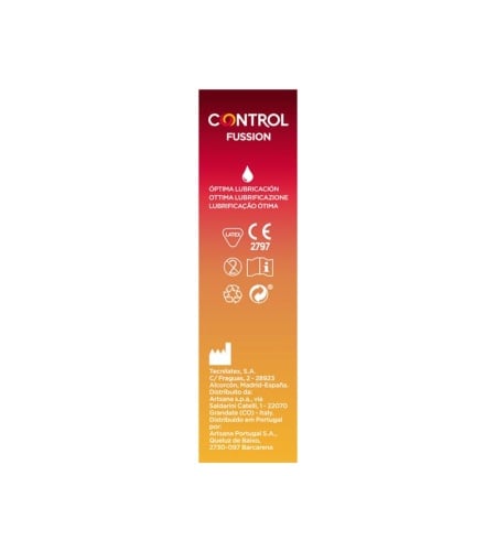Control Fussion 12 Preservativos con Aromas