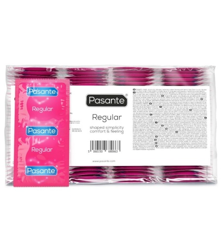 Pasante - Condom Gama Regular 144 Unidades