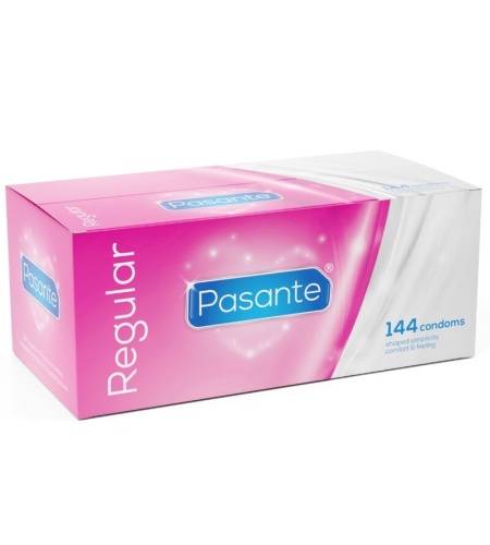 Pasante - Condom Gama Regular 144 Unidades Caja