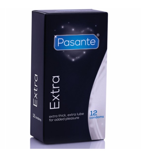 Pasante - Extra Preservativo Extra Gruesos 12 Unidades