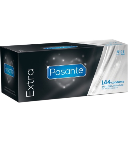 Pasante - Extra Preservativo Gruesos 144 Unidades Caja
