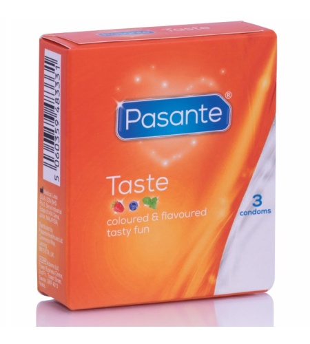 Pasante - Preservativos Sabores 3 Unidades