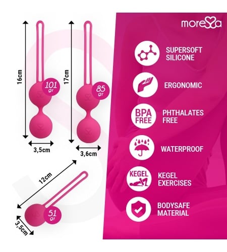 SET PREMIUM SILICONA ROSA