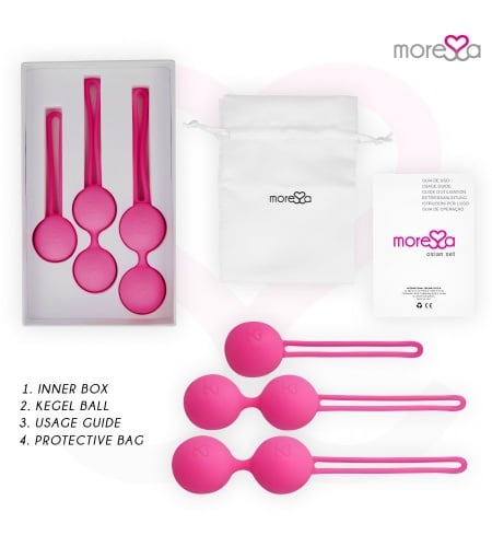 SET PREMIUM SILICONA ROSA