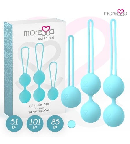 SET PREMIUM SILICONA TURQUESA