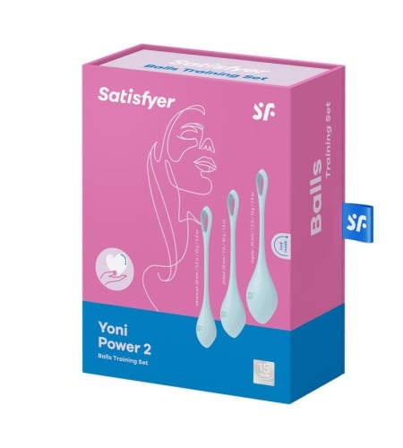 SATISFYER - YONI POWER 2 AZUL