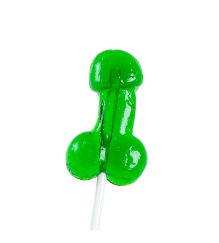 Piruleta Pene Gominola Con Alcohol Mojito