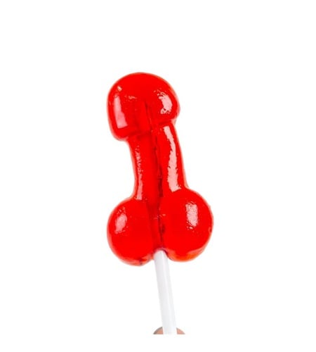 Piruleta Pene Gominola Con Alcohol Daiquiri De Fresa