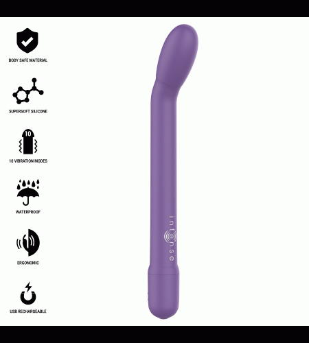 Estimulador G-Spot Recargable Morado