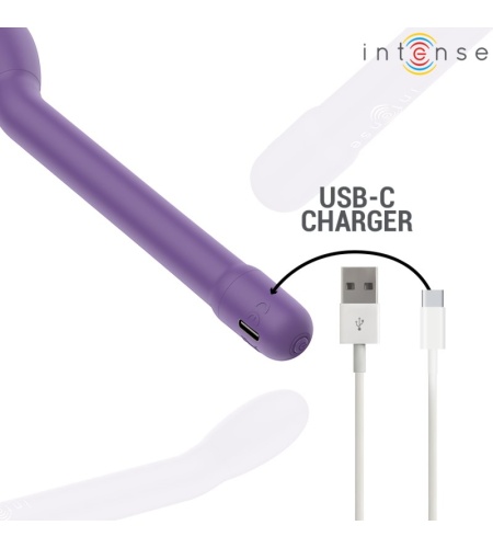 Estimulador G-Spot Recargable Morado
