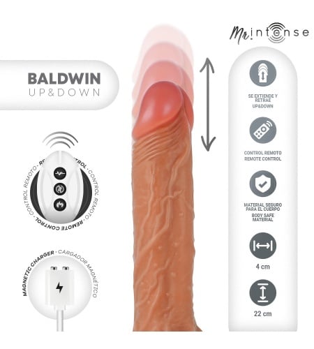 Pene Realístico con Up & Down Latino