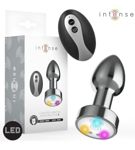 Plug Anal Luminoso con Leds Talla S