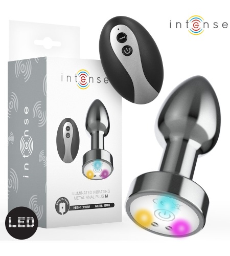 Plug Anal Luminoso con Leds Talla M