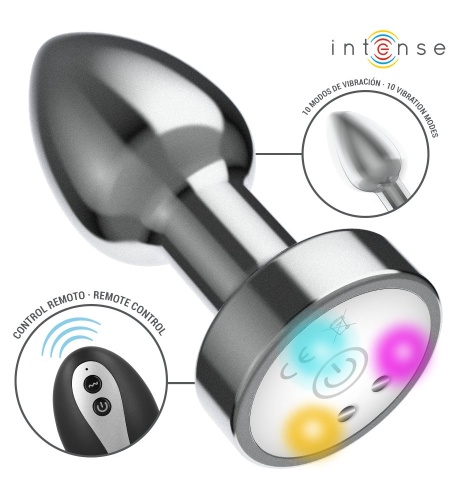 Plug Anal Luminoso con Leds Talla M