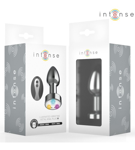 Plug Anal Luminoso con Leds Talla M