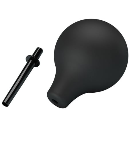 Pera de Limpieza Anal Negra