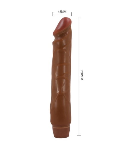 Vibrador 26 cm Mulato