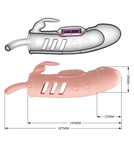 Funda de Pene con Rabbit Natural