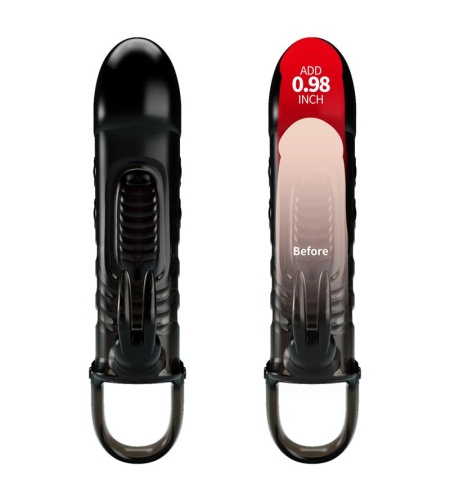 Funda de Pene con Rabbit Negro