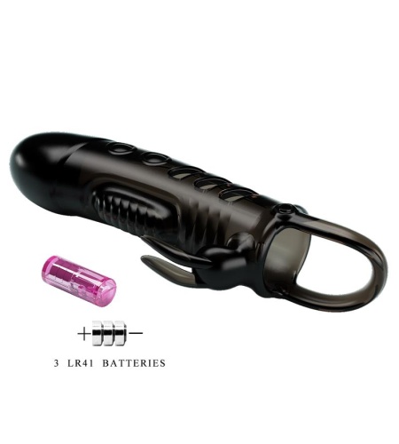 Funda de Pene con Rabbit Negro