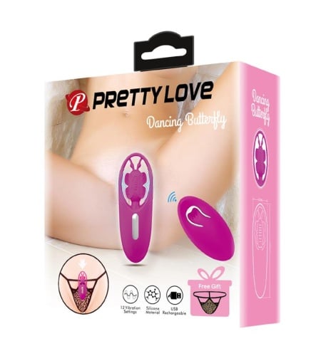 Estimulador Para Braguita Con Control Remoto Lila