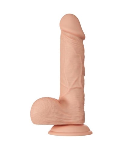 Dildo Realístico Flexible 21.8 Cm Natural