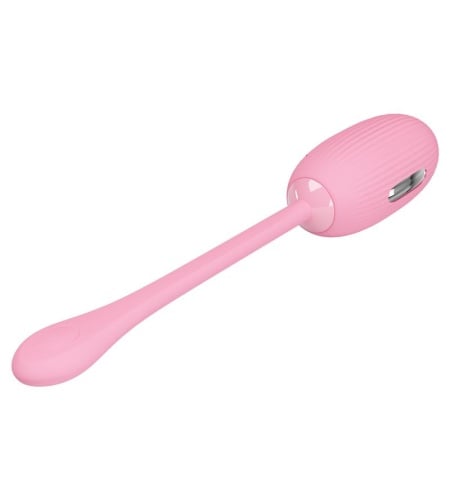Huevo Vibrador Con Descarga Eléctrica Rosa
