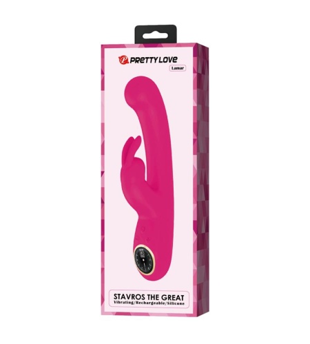 Lamar Vibrador Rabbit & Punto G Rosa
