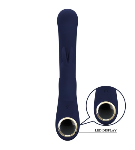 Lamar Vibrador Rabbit & Punto G Azul