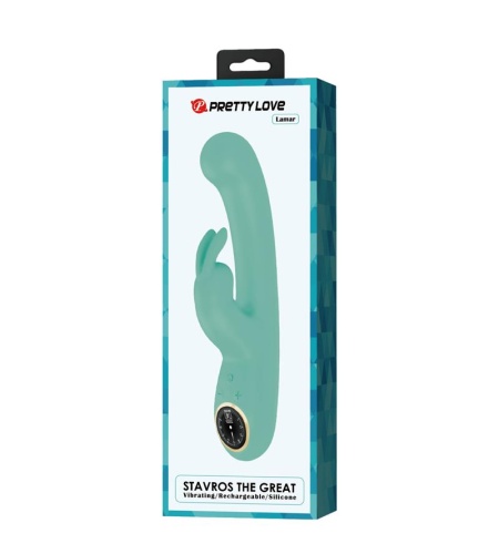 Lamar Vibrador Rabbit & Punto G Verde