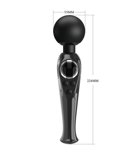 Skyler Vibrador Wand Negro