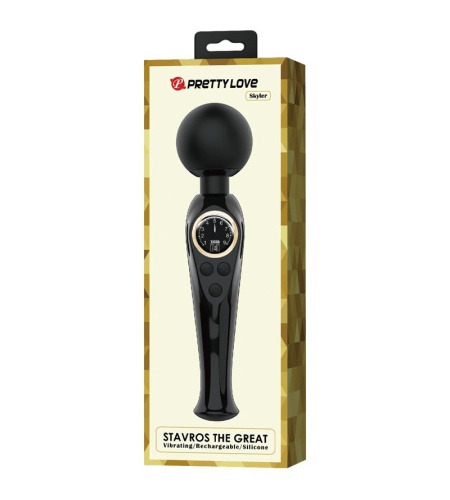 Skyler Vibrador Wand Negro