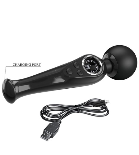 Skyler Vibrador Wand Negro