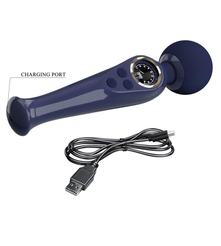 Skyler Vibrador Wand Azul