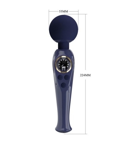 Skyler Vibrador Wand Azul