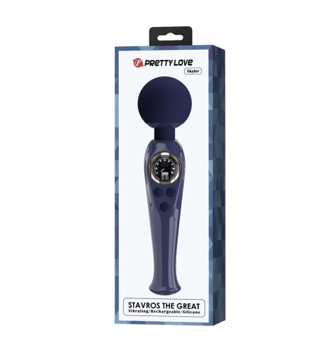 Skyler Vibrador Wand Azul