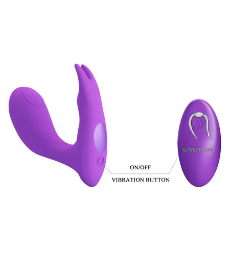 Idabelle Vibration & Pulsation Control Remoto Violeta