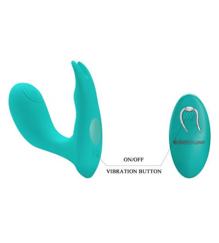 Idabelle Vibration & Pulsation Control Remoto Azul