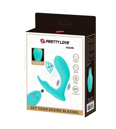 Idabelle Vibration & Pulsation Control Remoto Azul