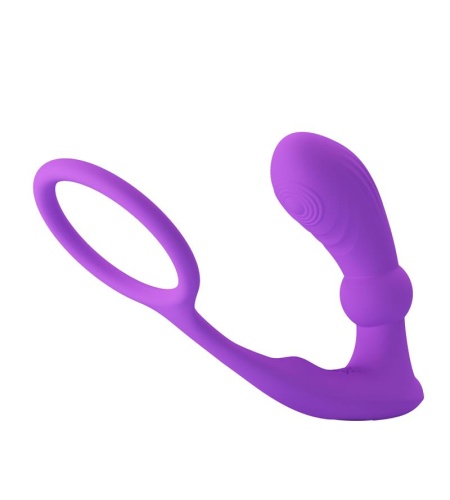 Anillo & Vibrador Anal Violeta