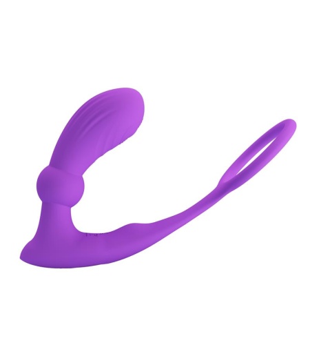 Anillo & Vibrador Anal Violeta